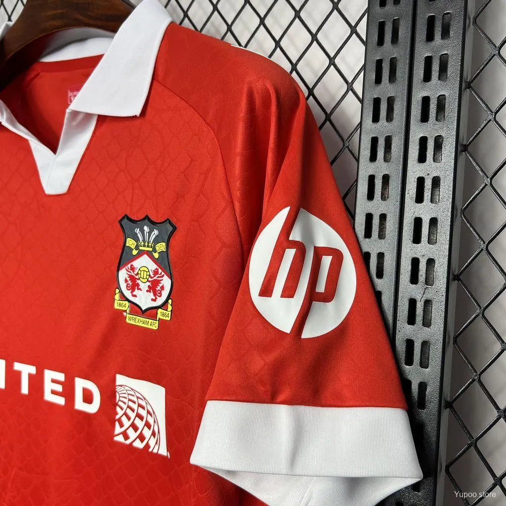 Maillot football Wrexham domicile 2024/25