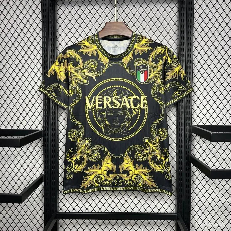 Maillot Italie/Italia Versace Yellow Edition 2024/25