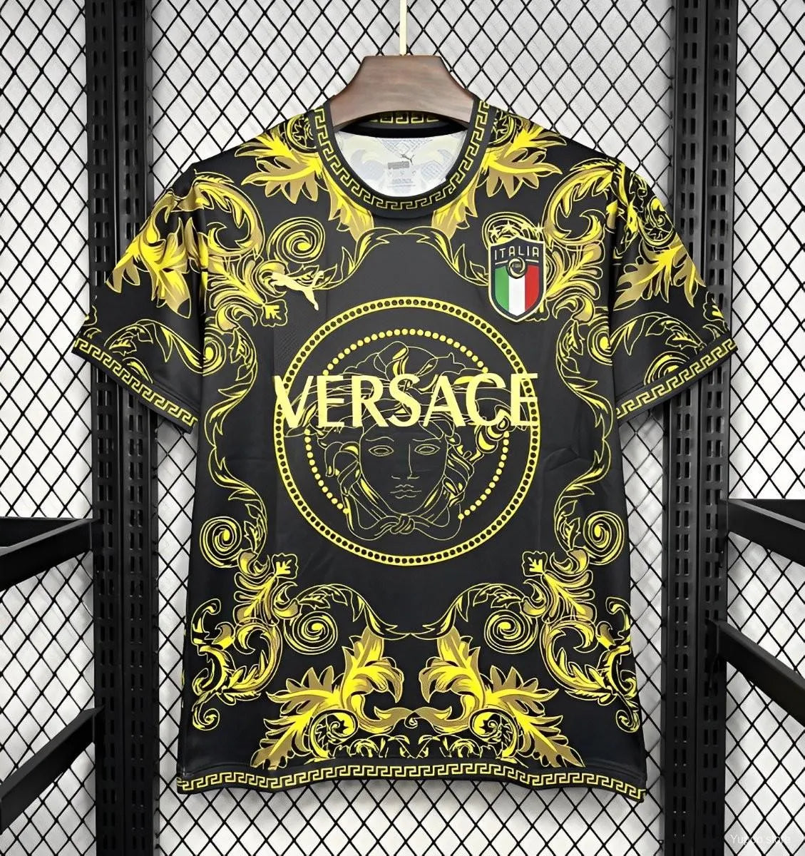 Maillot Italie/Italia Versace Yellow Edition 2024/25