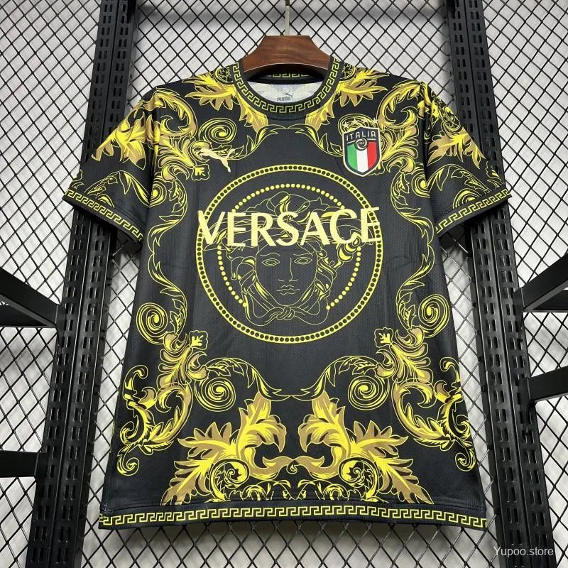 Maillot Italie/Italia Versace Yellow Edition 2024/25
