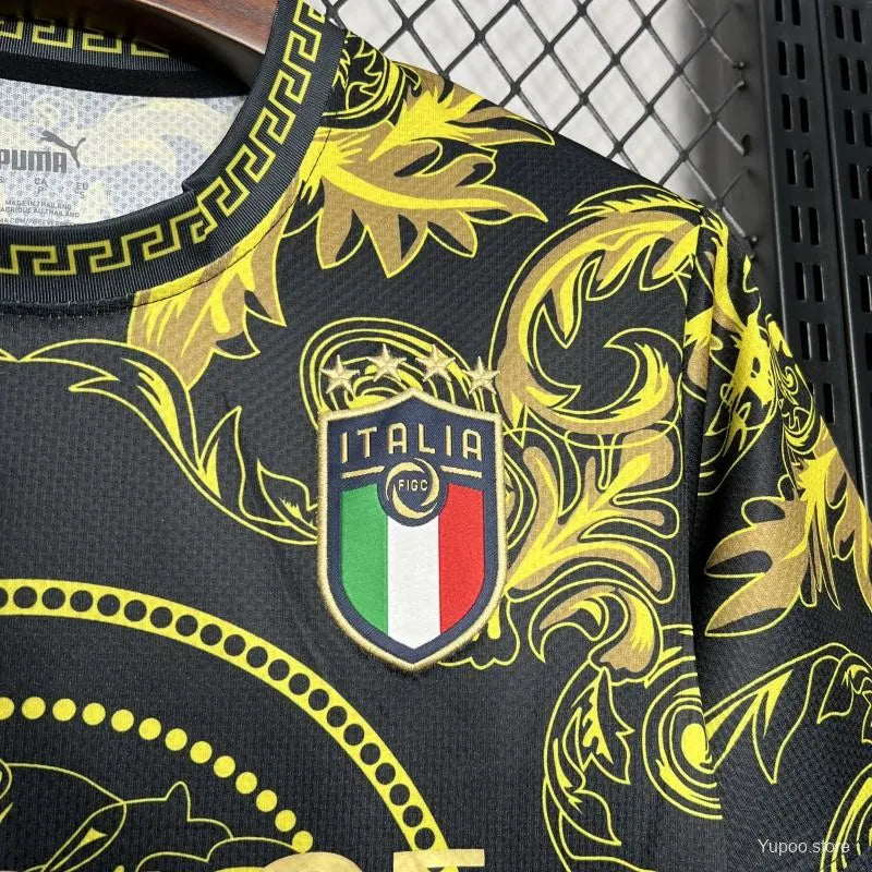 Maillot Italie/Italia Versace Yellow Edition 2024/25