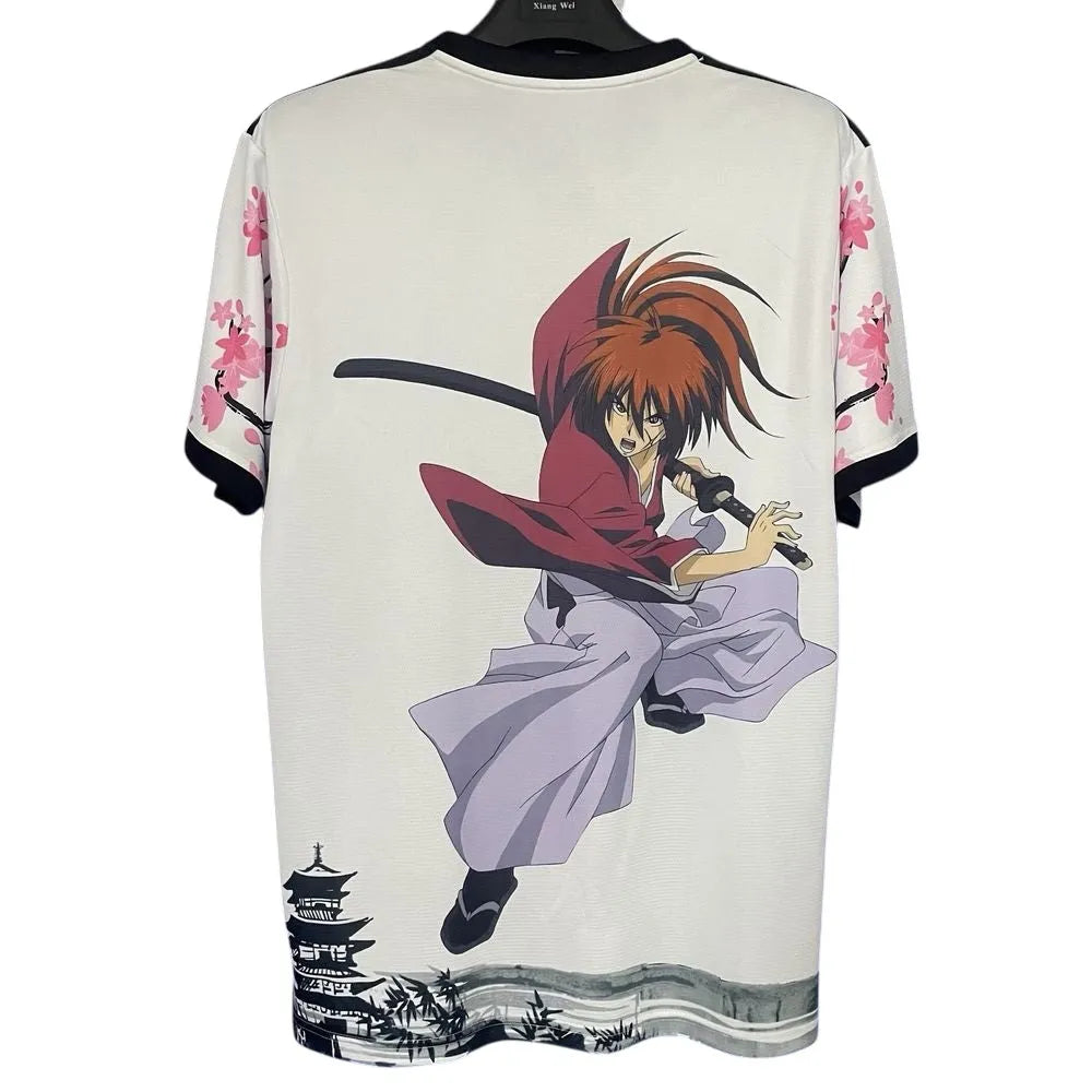 Maillot Japon Adidas Sakura Samouraï Manga – JFA – Football – Blanc & Rose