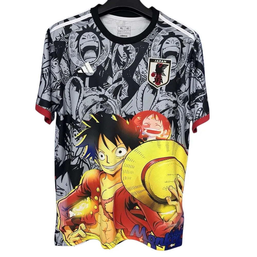 Maillot Japon One Piece – Édition Luffy | Design Manga Football