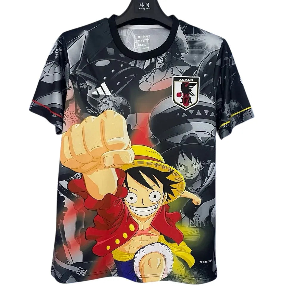 Maillot Japon One Piece – Édition Luffy | Design Manga Football