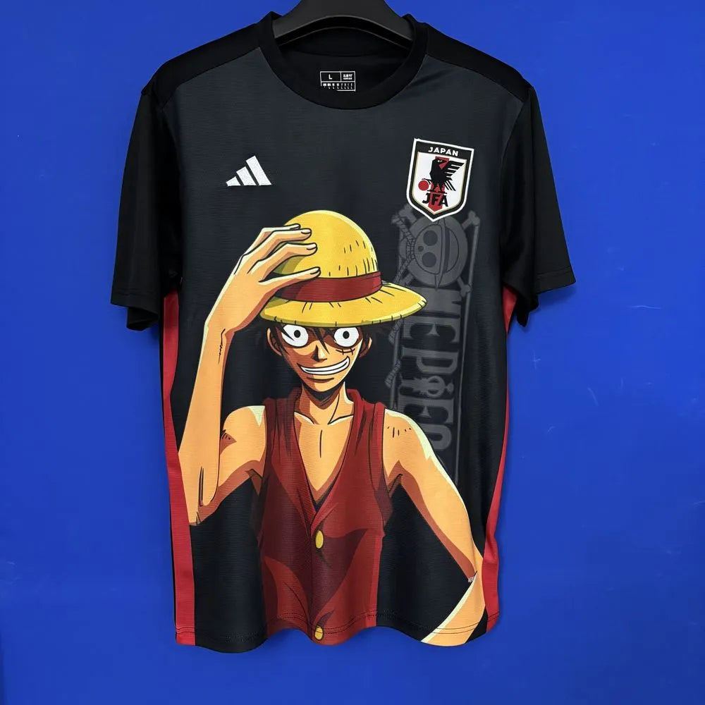 Maillot Japon One Piece – Édition Luffy | Design Manga Football