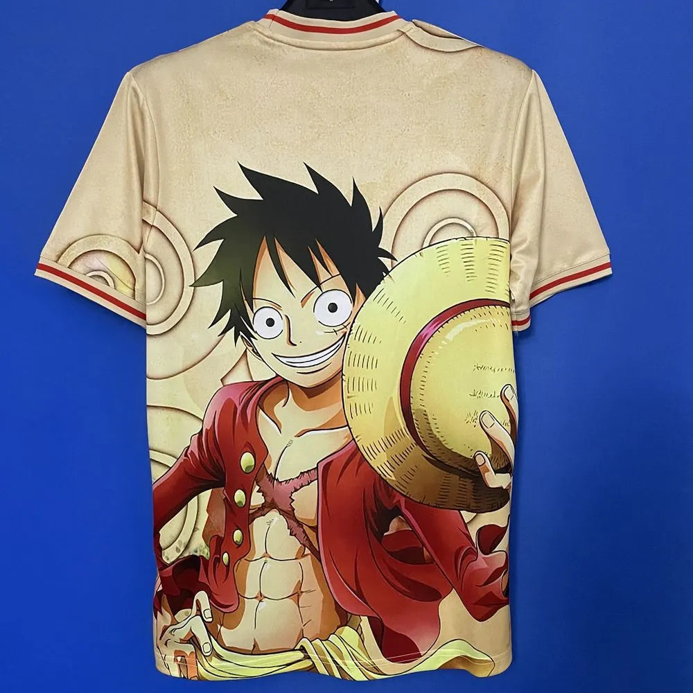 Maillot Japon One Piece – Édition Luffy | Design Manga Football