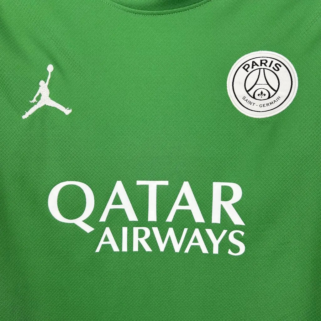 Maillot Paris Saint-Germain manches longues vert 25/26