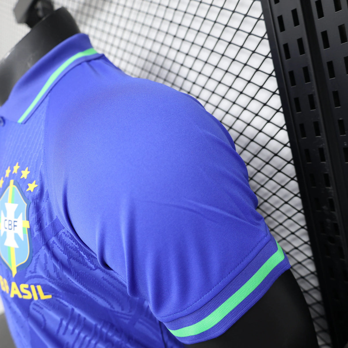 Maillot Polo Brésil Brazil Bleu/Blue Player Version 2025/26