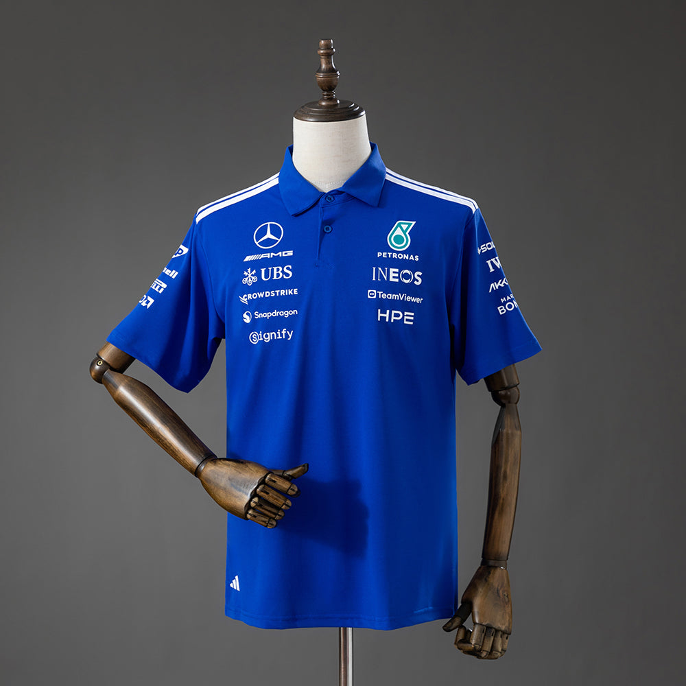 Maillot Polo Course Mercedes-AMG Team F1 2026