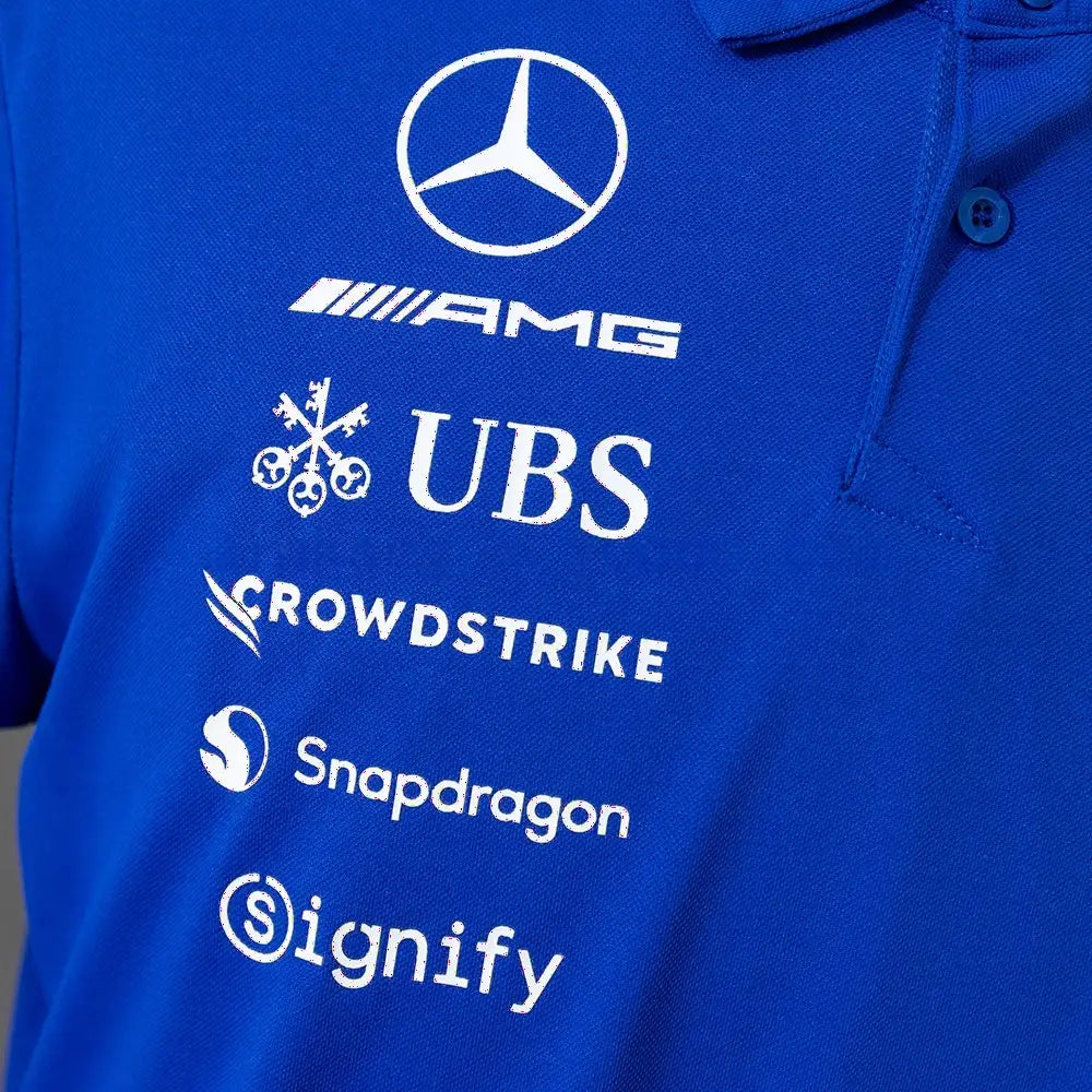 Maillot Polo Course Mercedes-AMG Team F1 2026