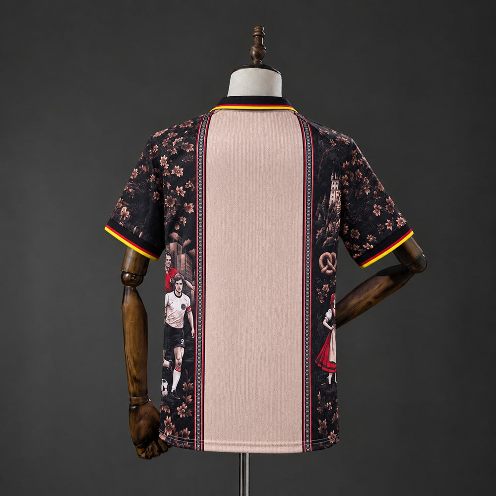 Maillot polo rétro Allemagne édition spéciale or 2026/27