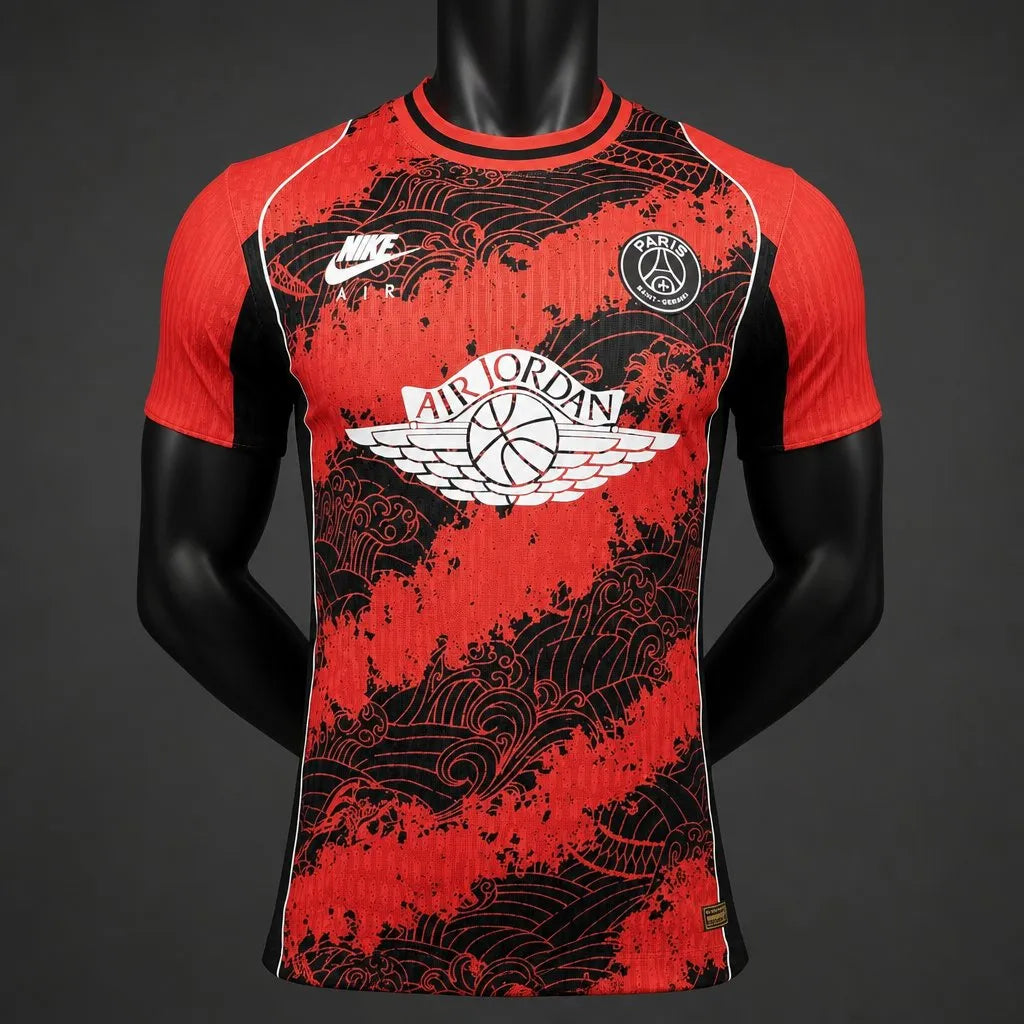 Maillot PSG Maillot Paris Nike Air Jordan Rouge * Player Version 2026/27