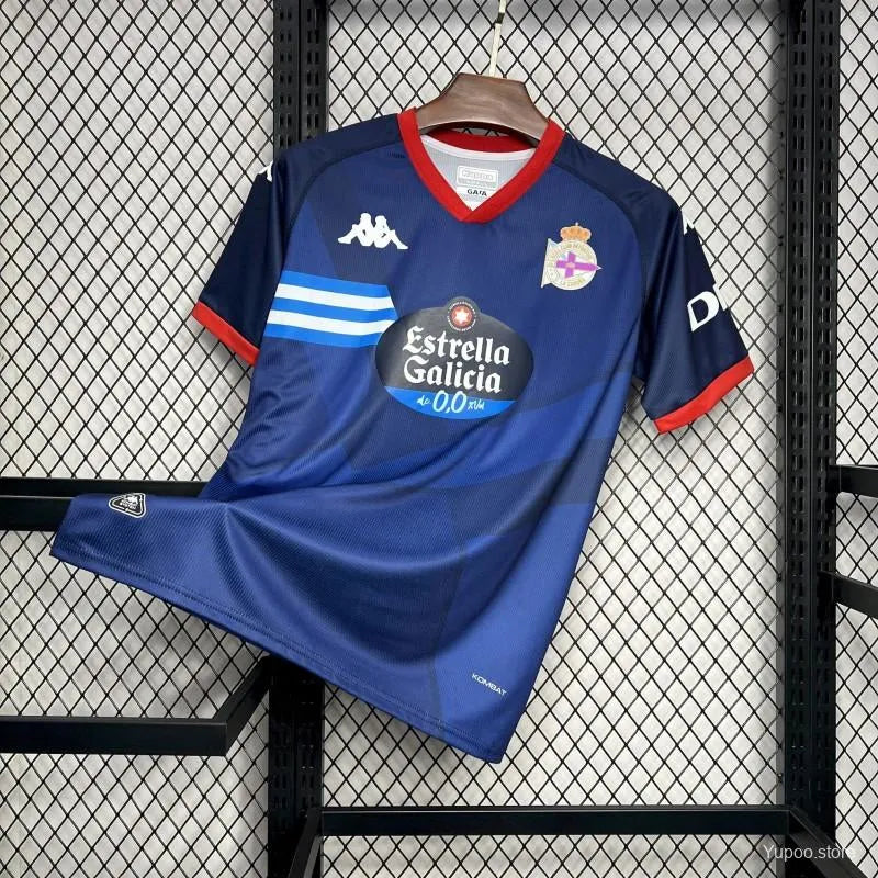 Maillot Real Deportivo La Corogne Coruña extérieur 2024/25