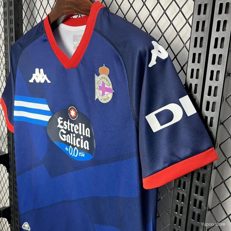 Maillot Real Deportivo La Corogne Coruña extérieur 2024/25