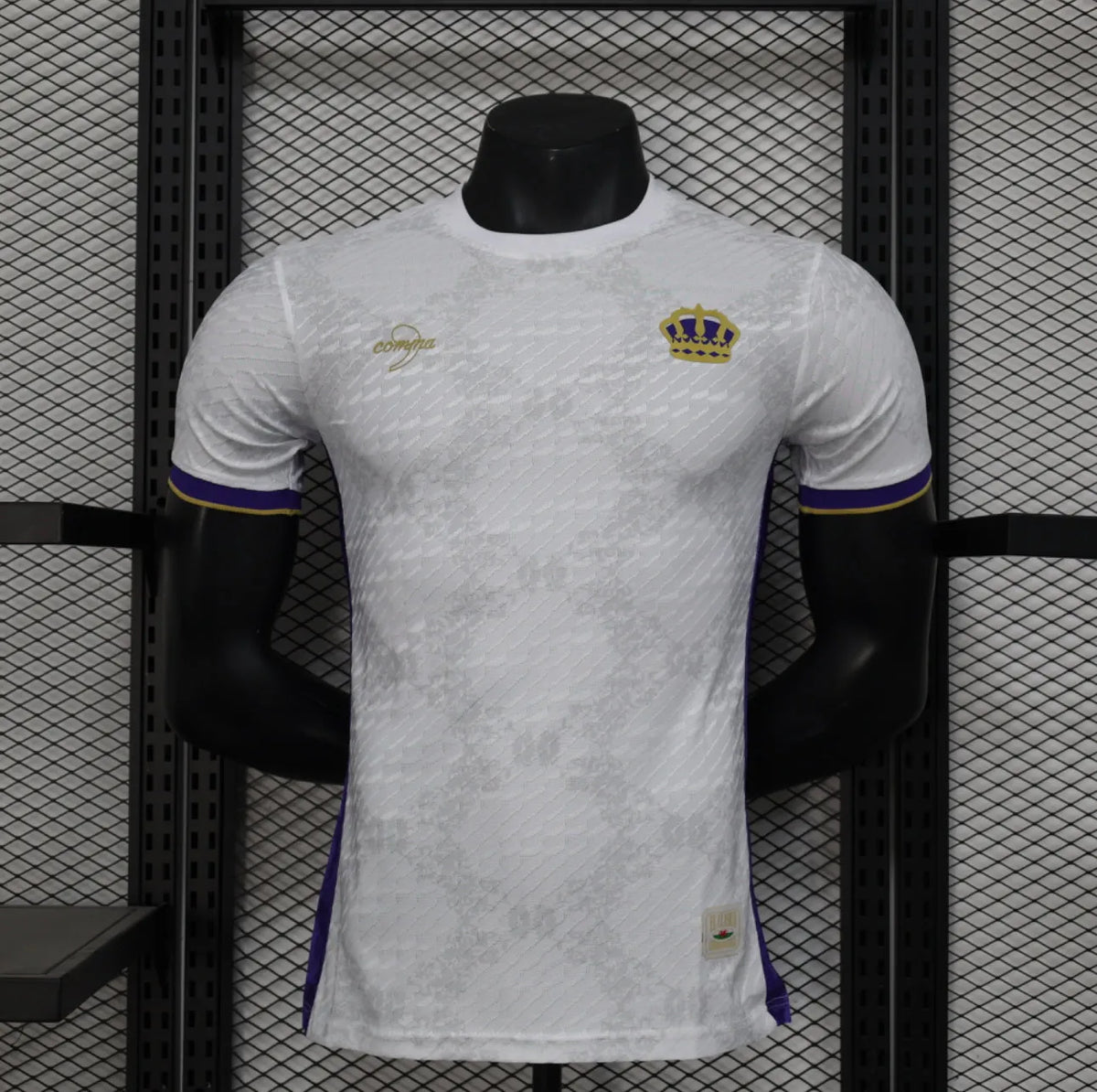 Maillot Real Madrid Comma football The Cannon Gareth Bale * Player Version