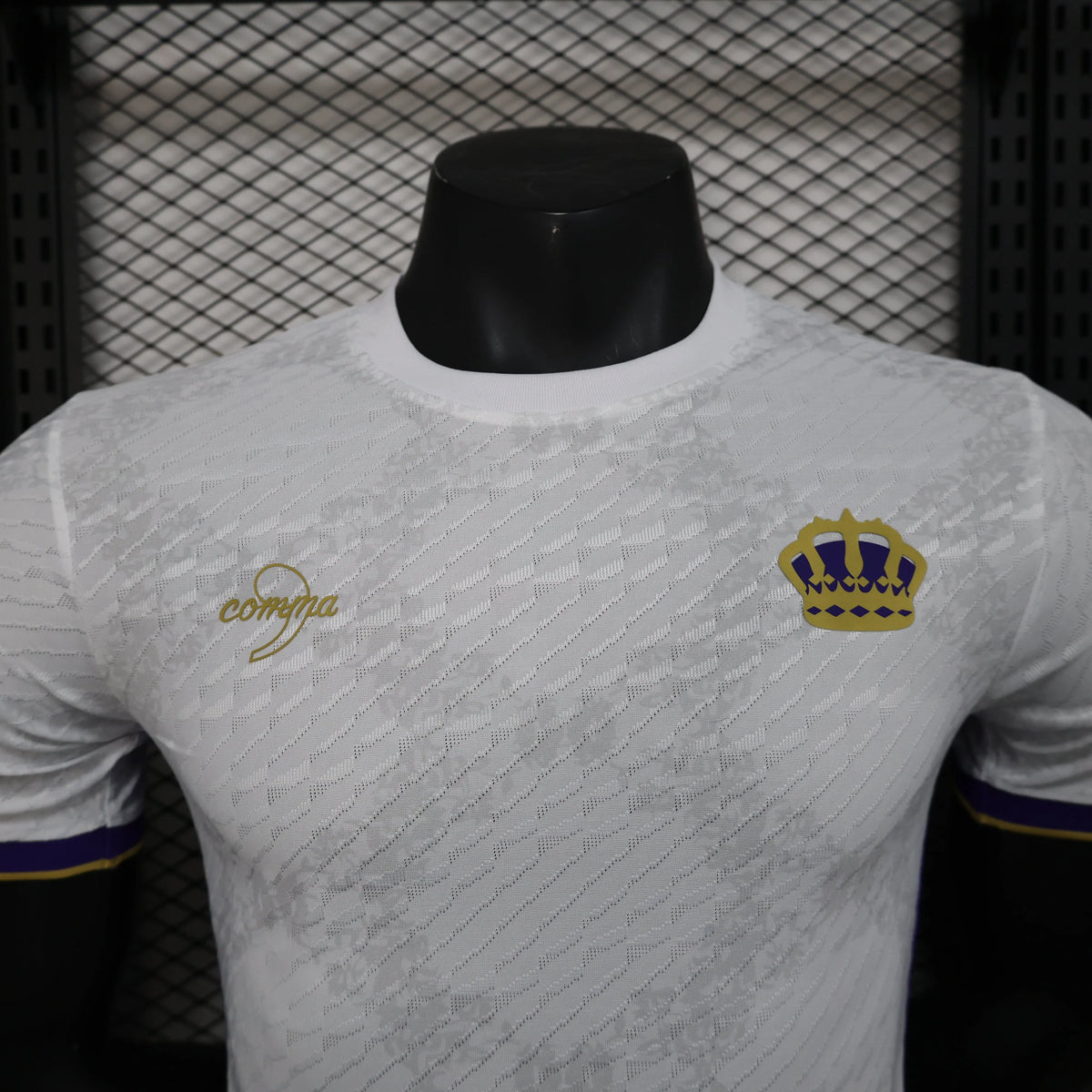 Maillot Real Madrid Comma football The Cannon Gareth Bale * Player Version