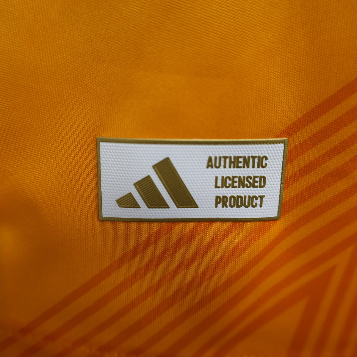Maillot Real Madrid extérieur orange Player Version LS manches longues 2024/25