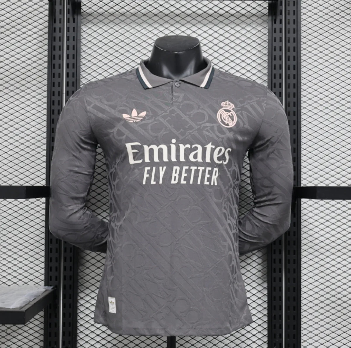 Maillot Real Madrid Third Player Version LS manches longues 2024/25