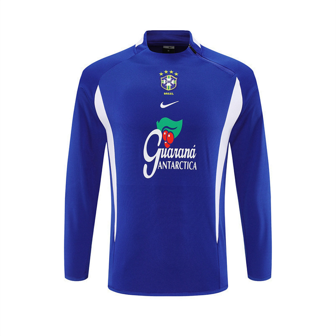 Maillot Retro Training Brésil 2002 - Manches Longues