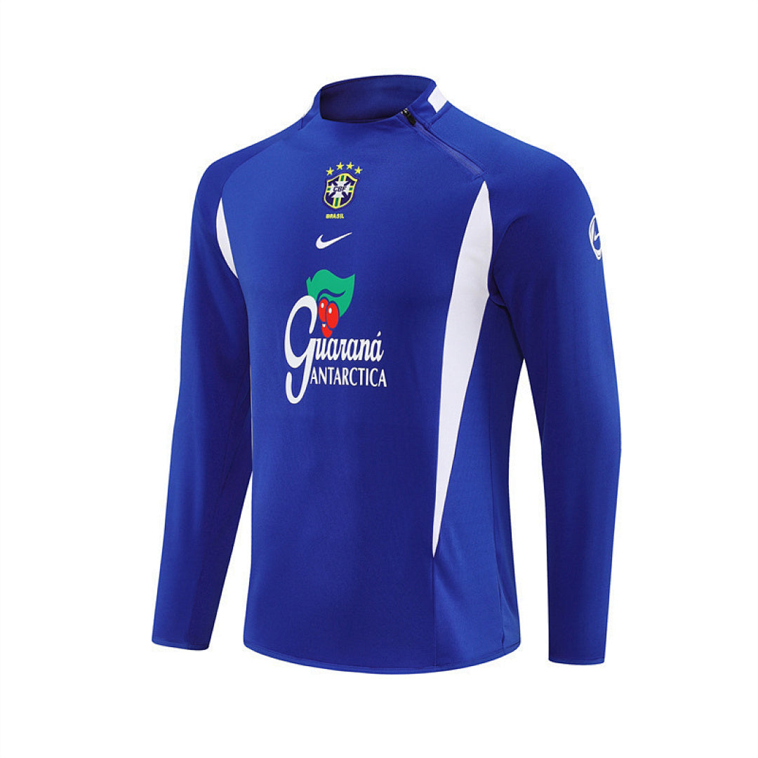 Maillot Retro Training Brésil 2002 - Manches Longues