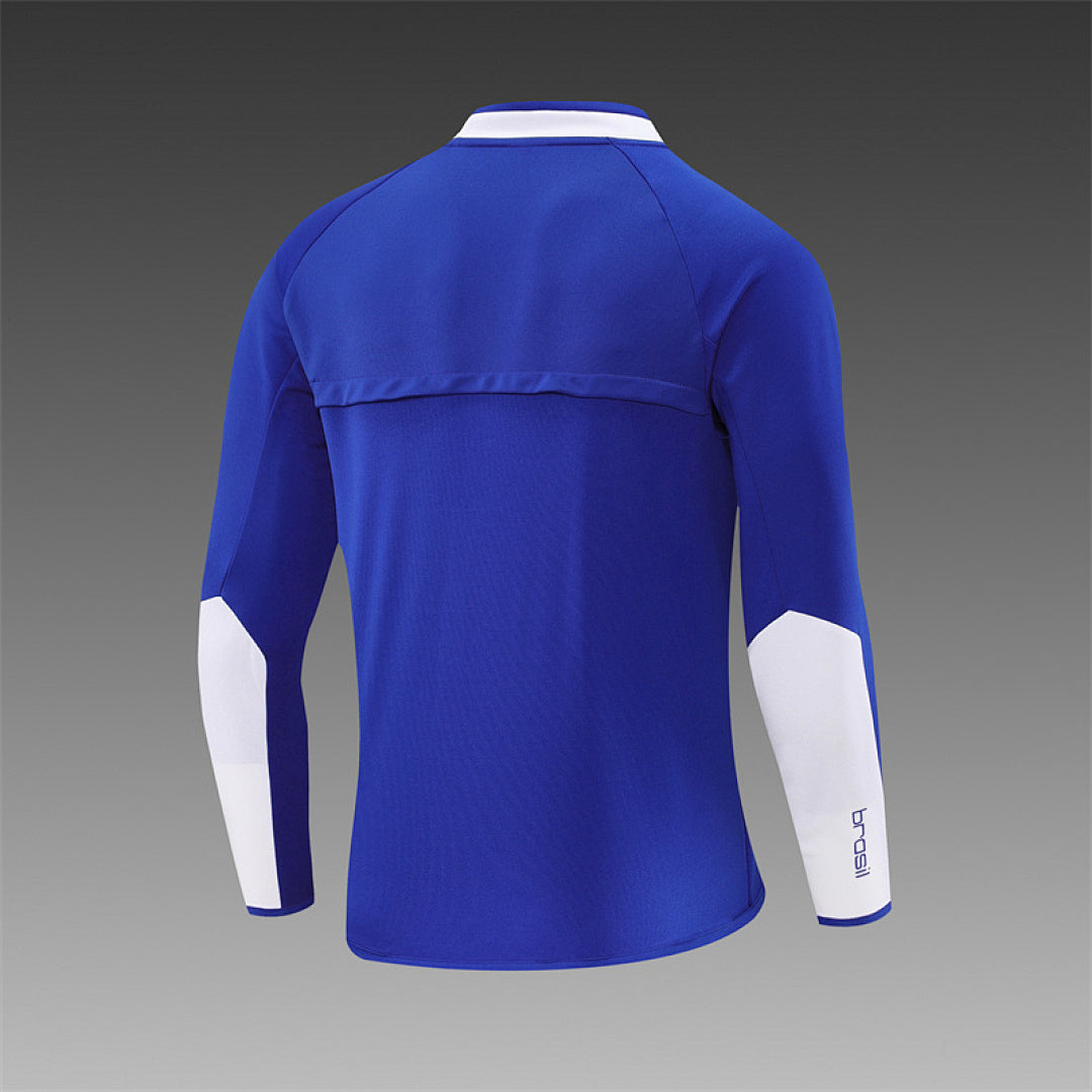 Maillot Retro Training Brésil 2002 - Manches Longues