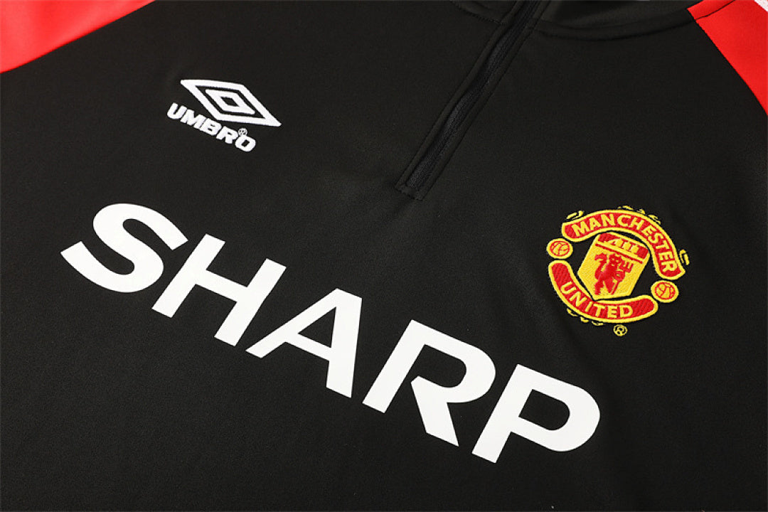 Maillot Retro Training Manchester United 1998/99 - Manches Longues
