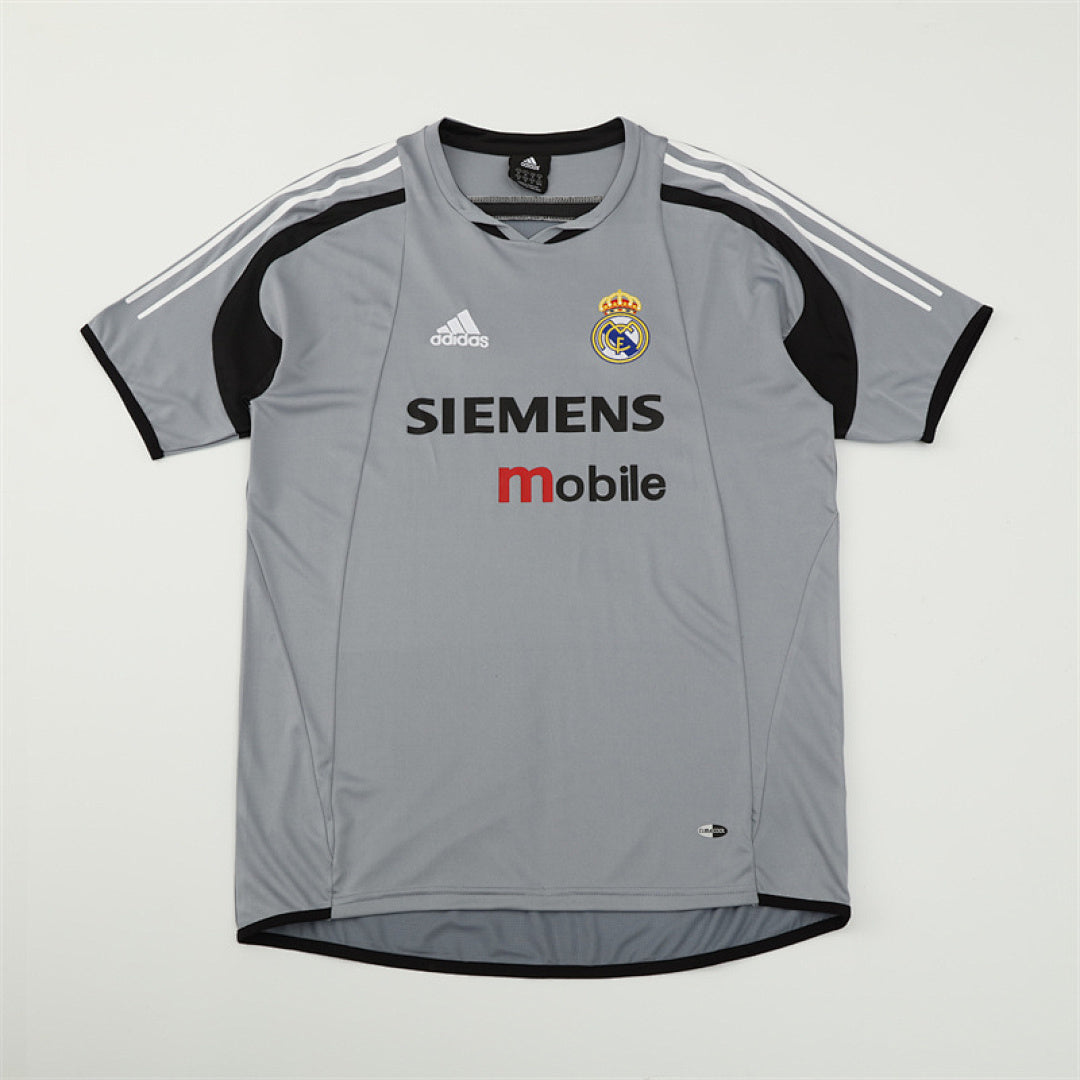 Maillot Retro Training Real Madrid 2004/05 Gris