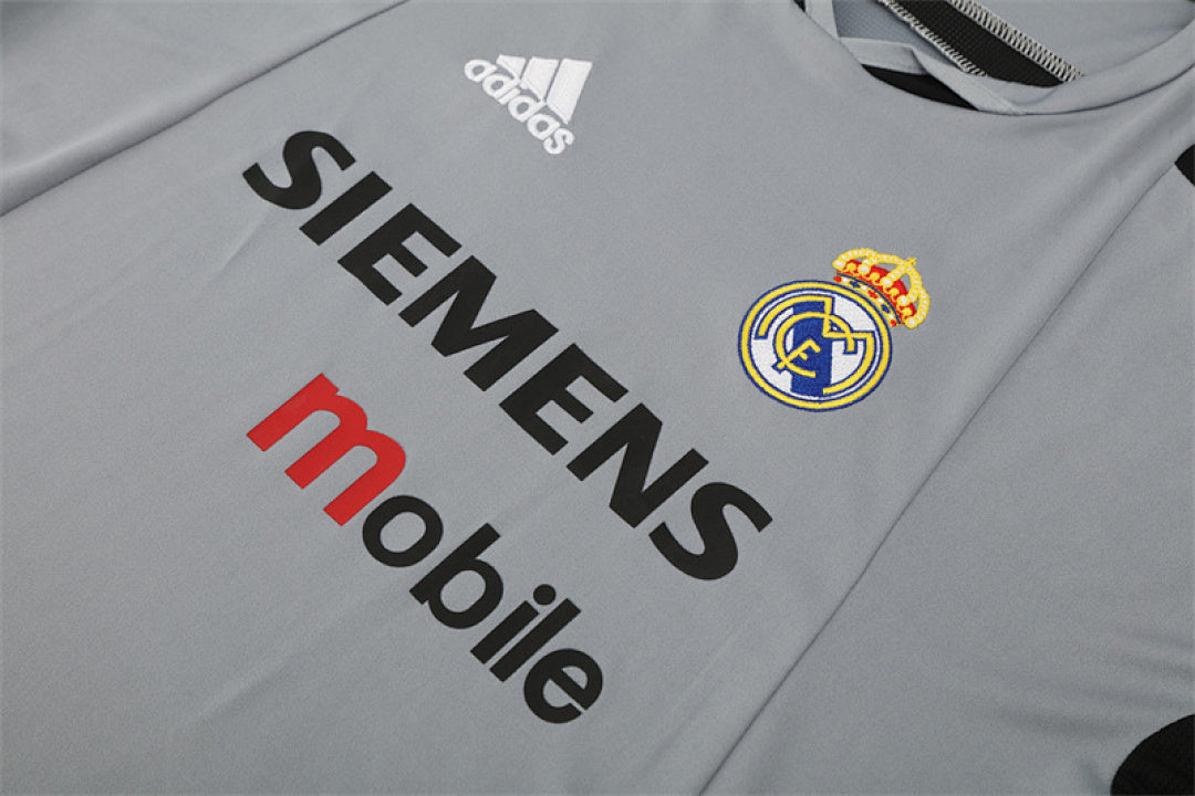 Maillot Retro Training Real Madrid 2004/05 Gris