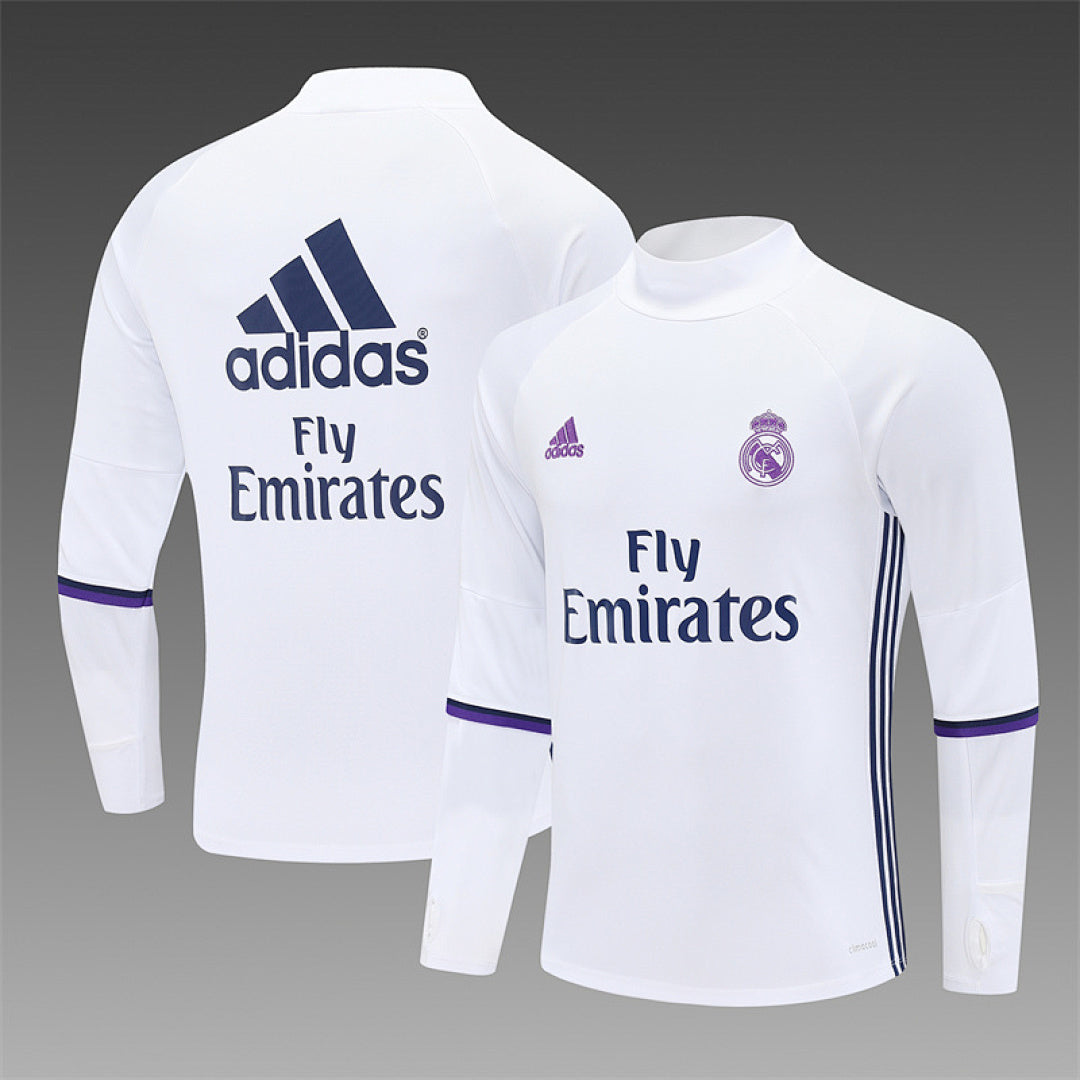 Maillot Retro Training Real Madrid 2016/17- Manches Longues