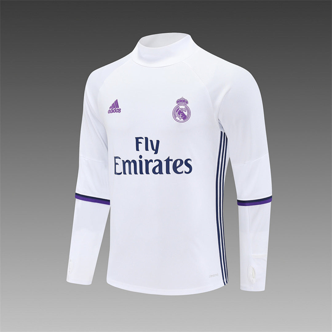 Maillot Retro Training Real Madrid 2016/17- Manches Longues