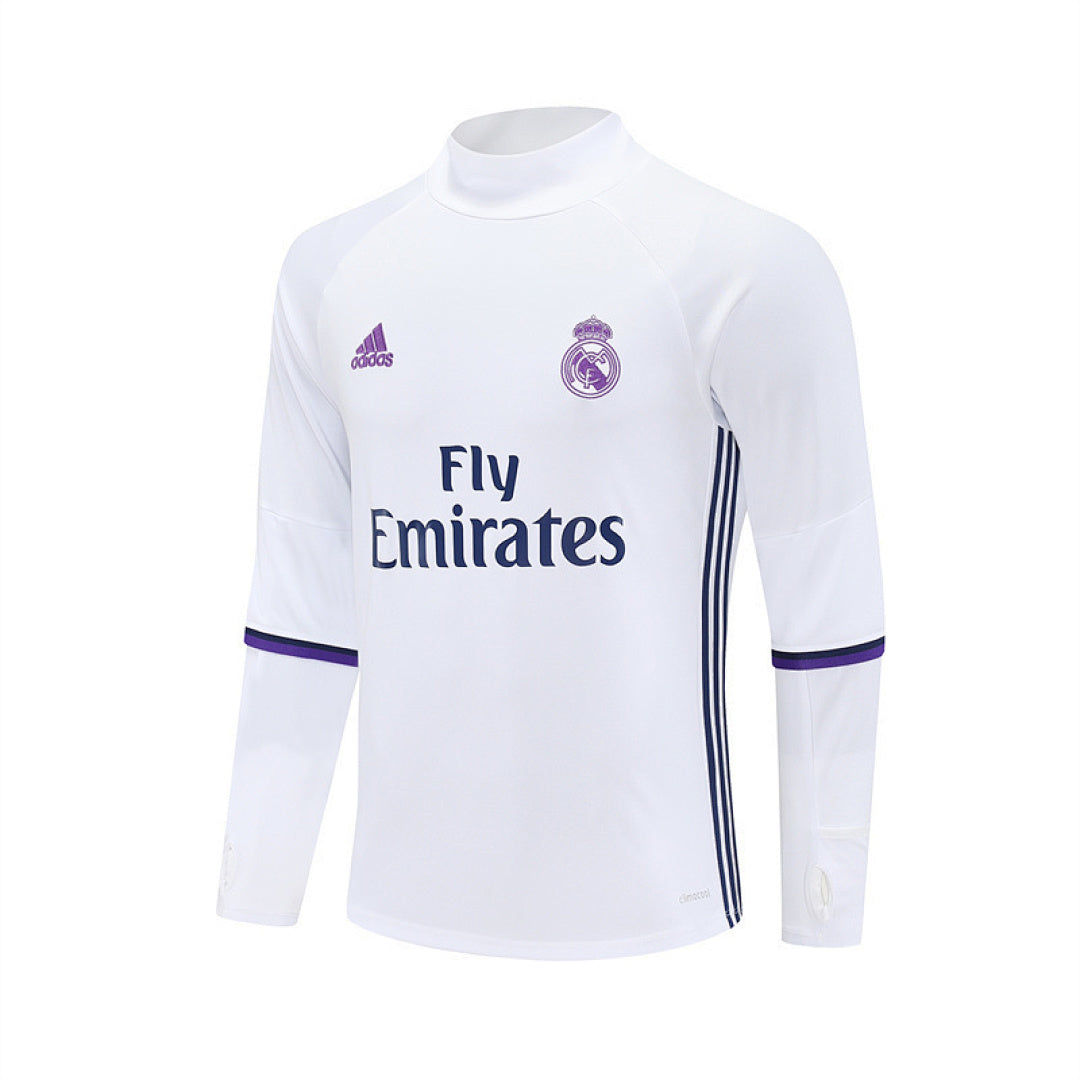 Maillot Retro Training Real Madrid 2016/17- Manches Longues
