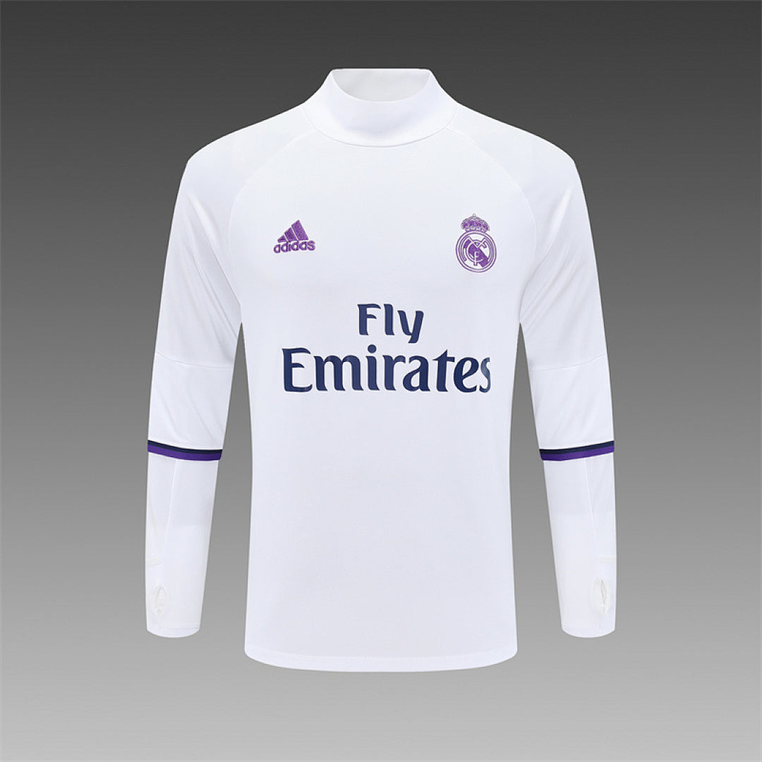 Maillot Retro Training Real Madrid 2016/17- Manches Longues