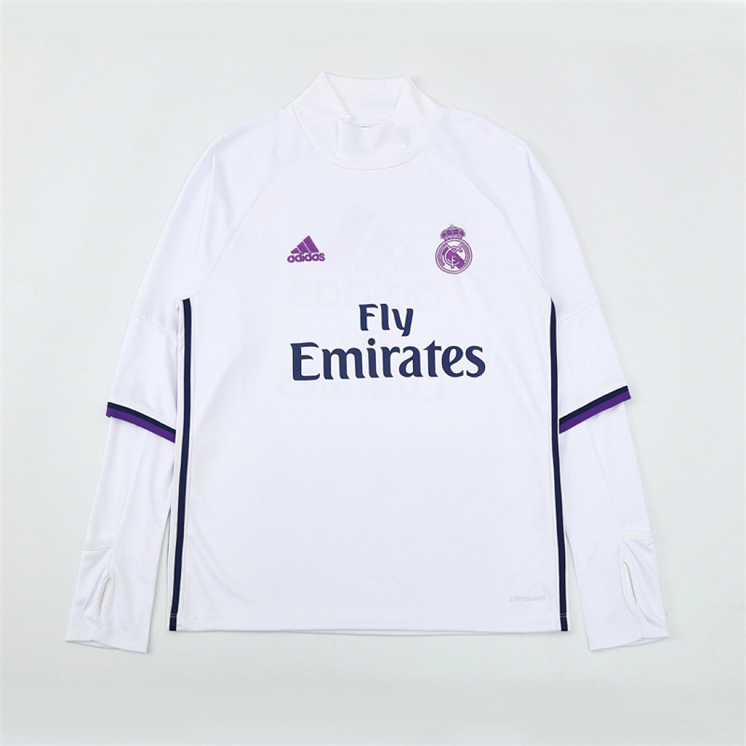 Maillot Retro Training Real Madrid 2016/17- Manches Longues