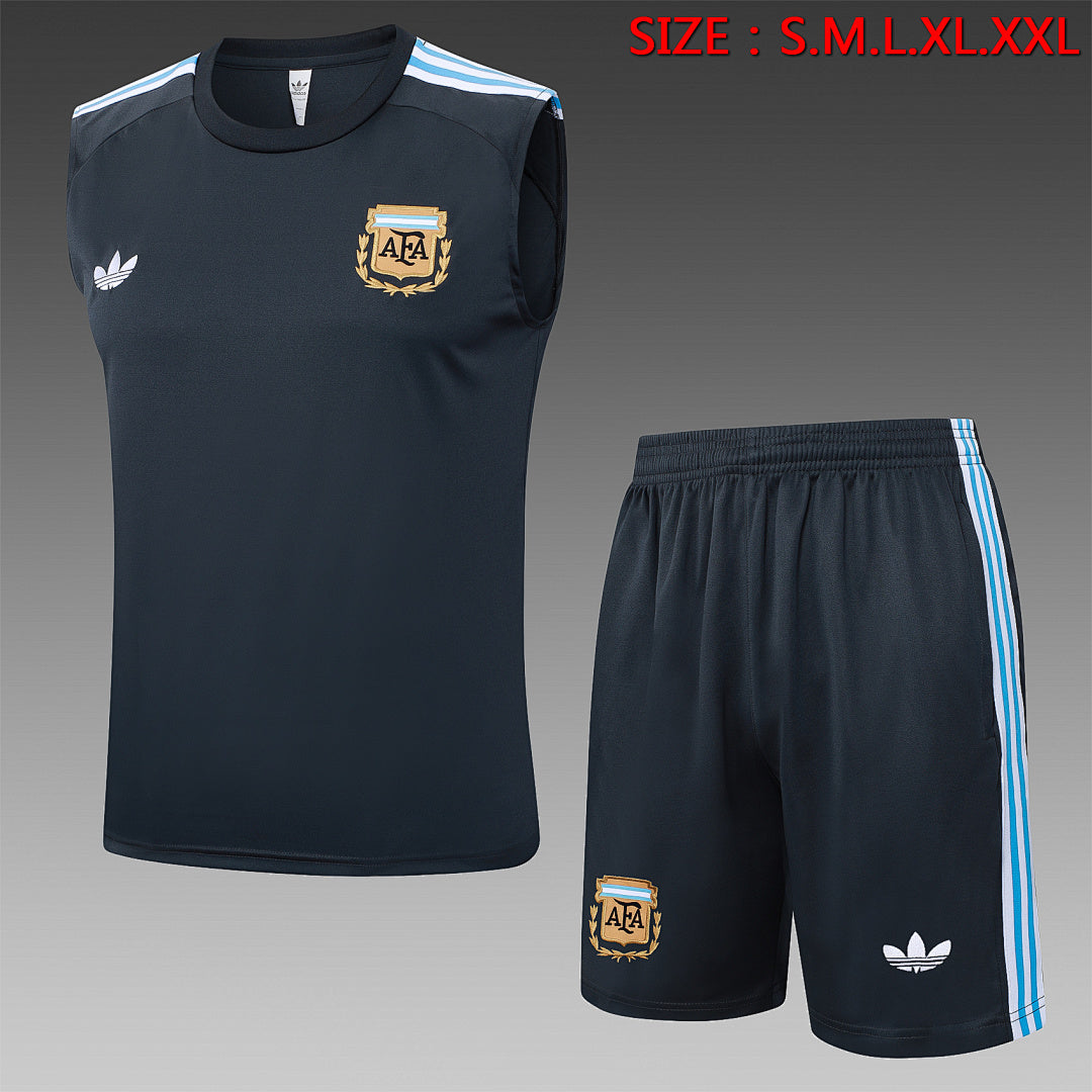 Maillot Sans Manches Football Argentine Rétro 2025/26
