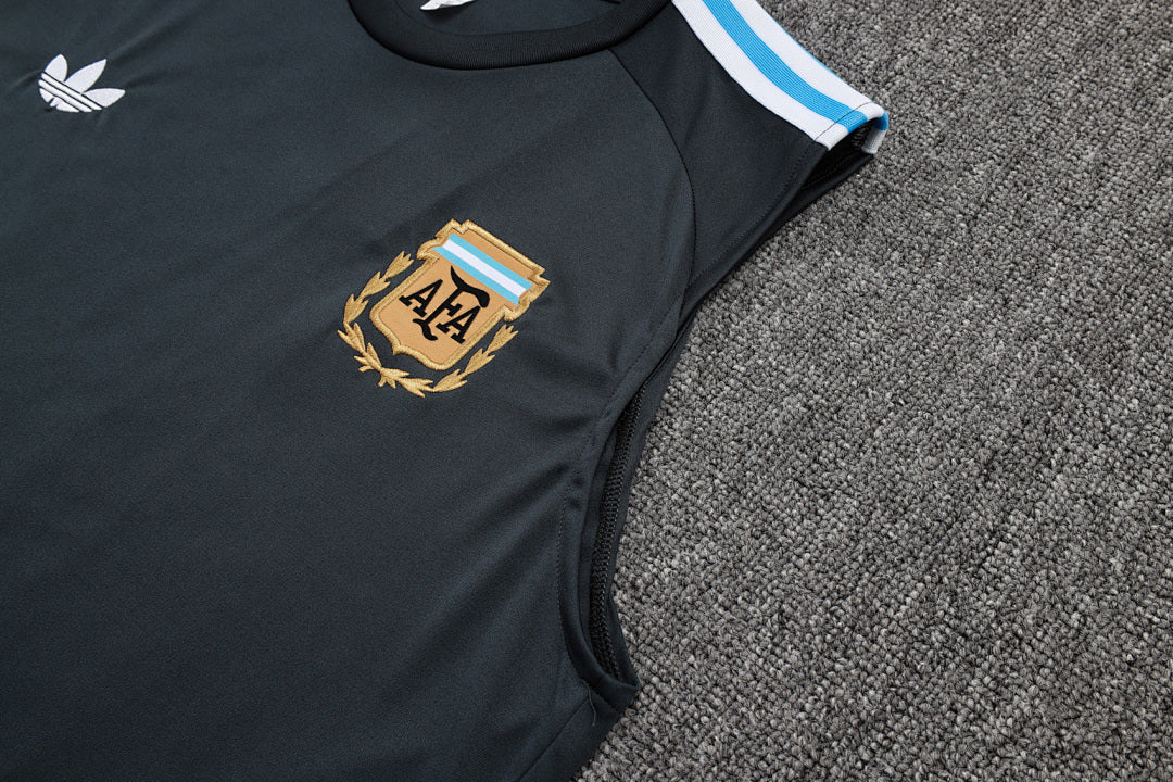 Maillot Sans Manches Football Argentine Rétro 2025/26