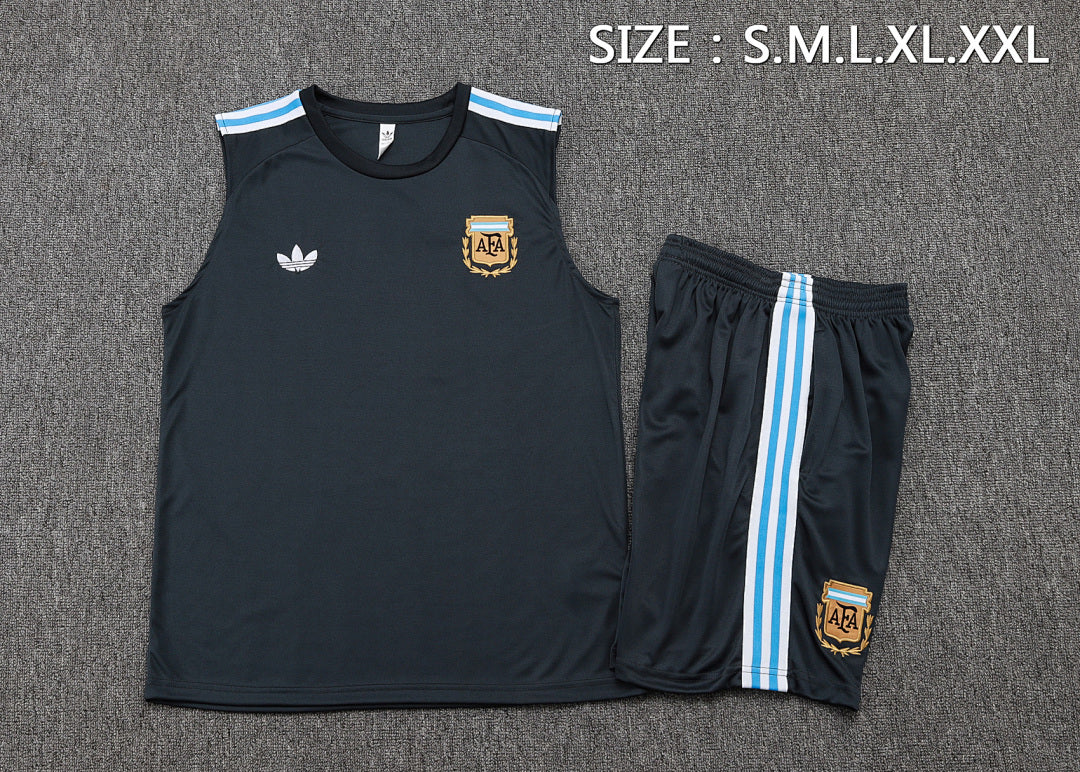 Maillot Sans Manches Football Argentine Rétro 2025/26