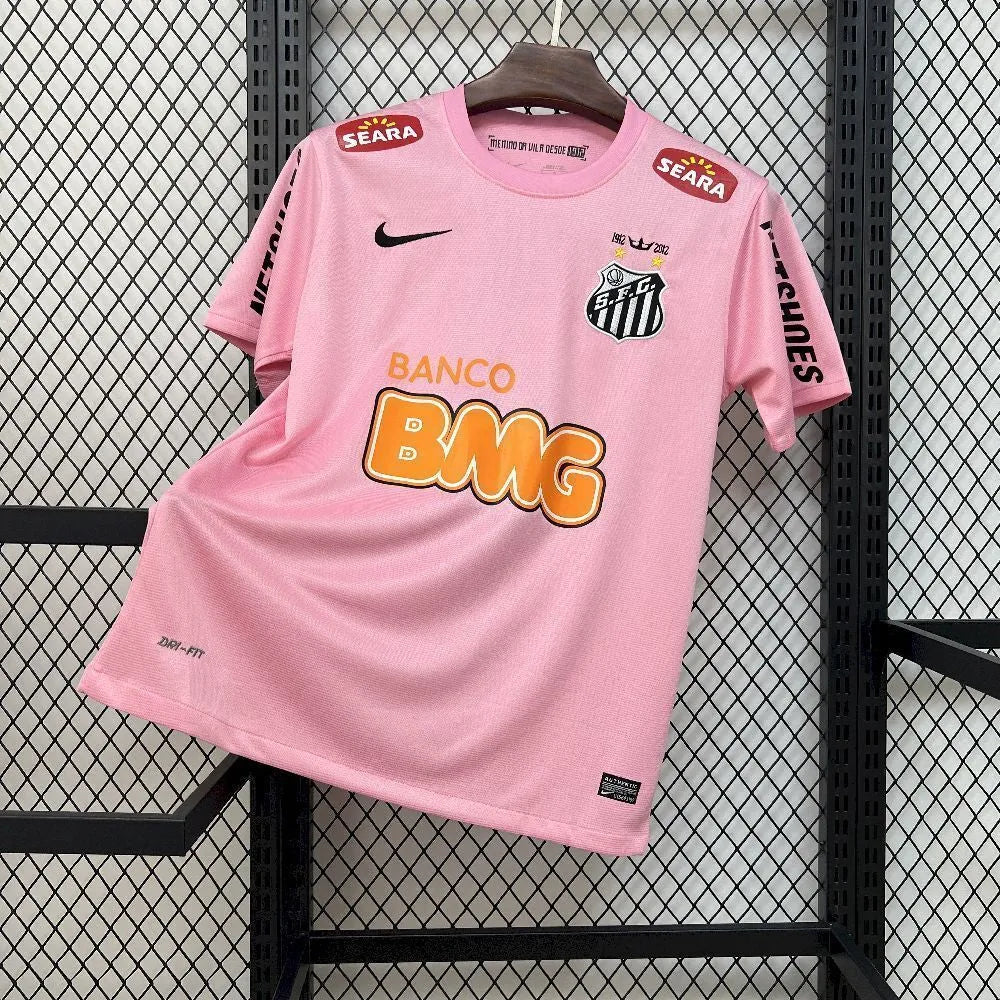 Maillot Santos retro 2011/2012 rose