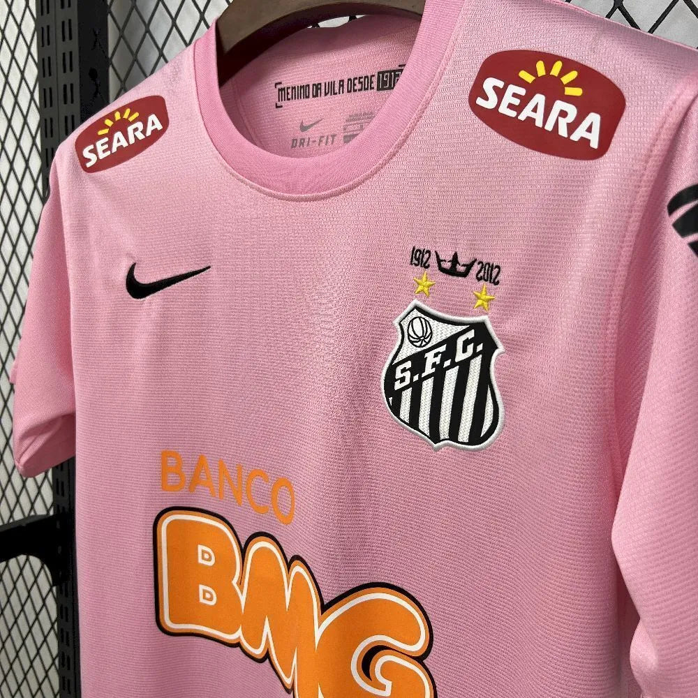 Maillot Santos retro 2011/2012 rose