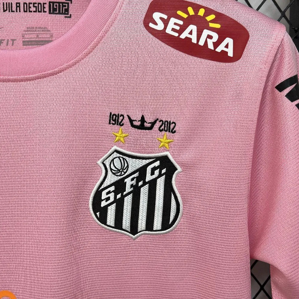 Maillot Santos retro 2011/2012 rose