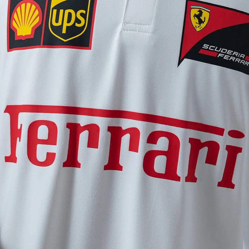 Polo Équipe Formula 1 2025 Blanc