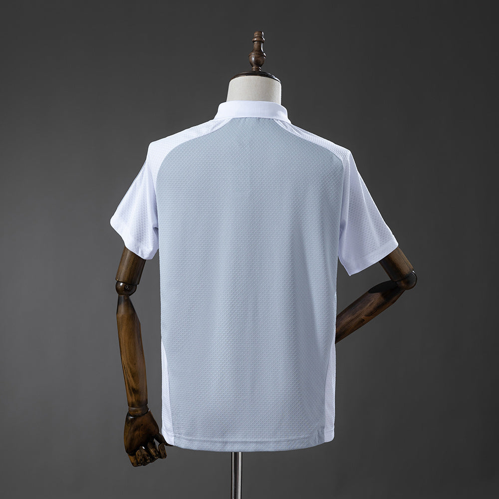Polo Football Real Madrid Gris et Blanc 2025/26