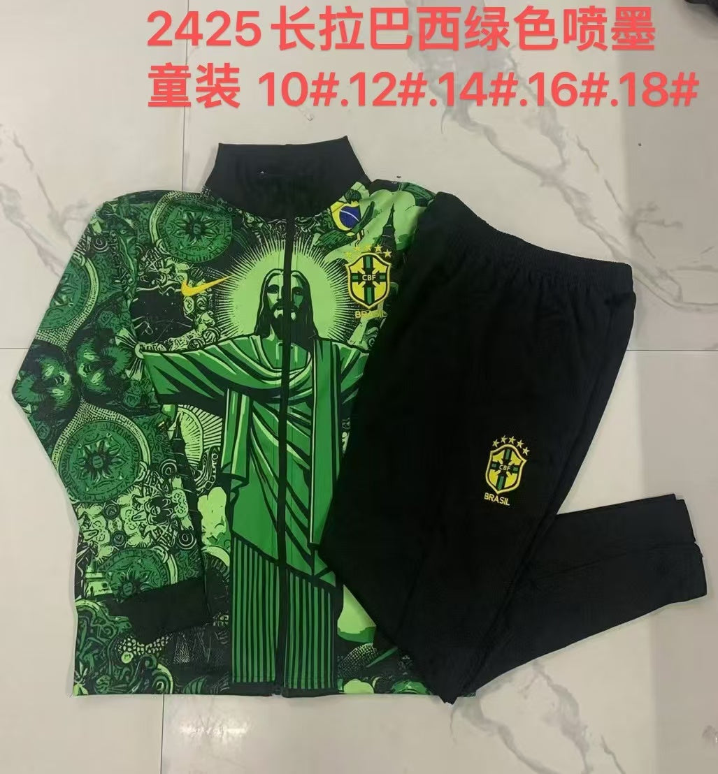 Survêtement ensemble Brésil jogging 2024/25- Enfant