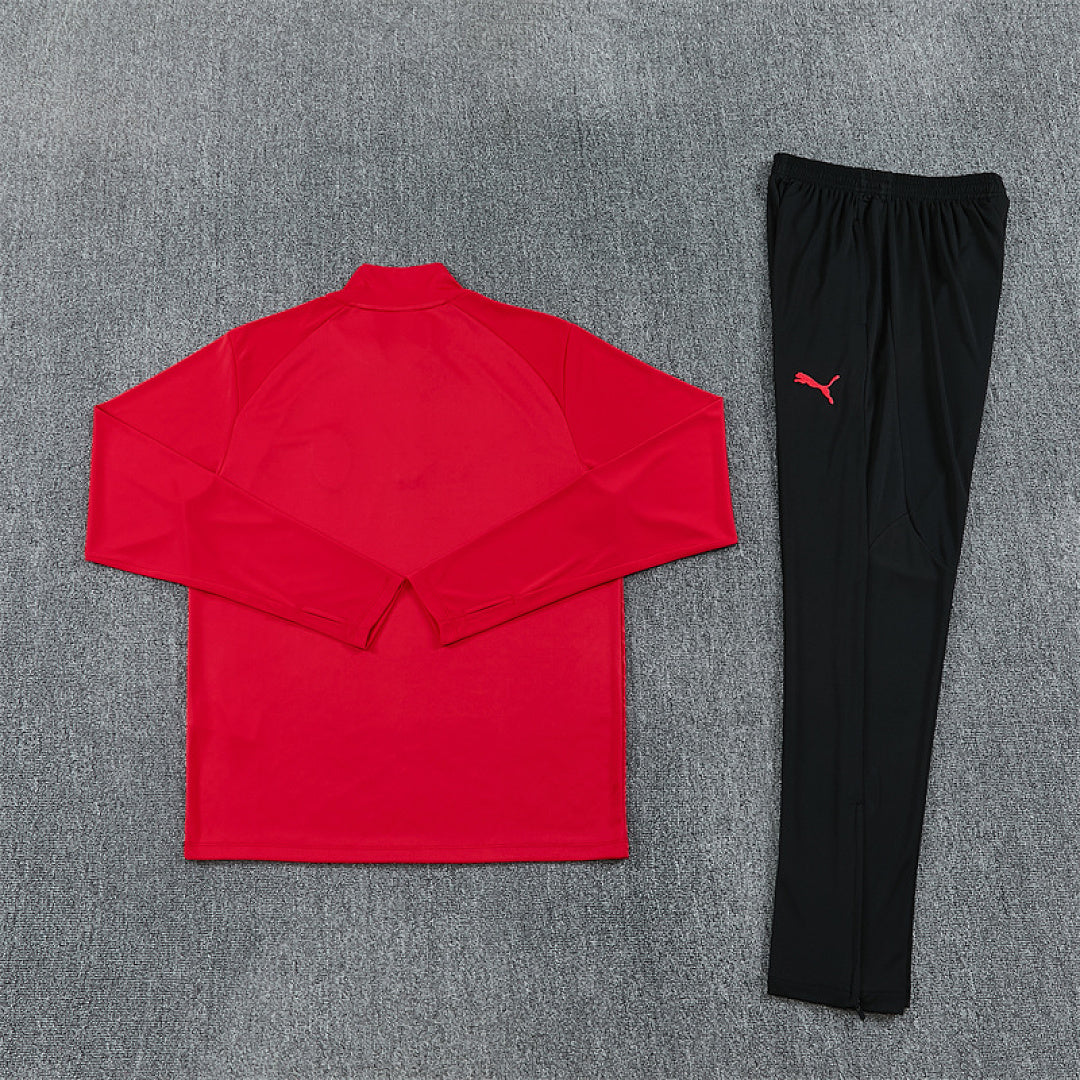 Survêtement Ensemble Jogging 2627AC Rouge - Adulte
