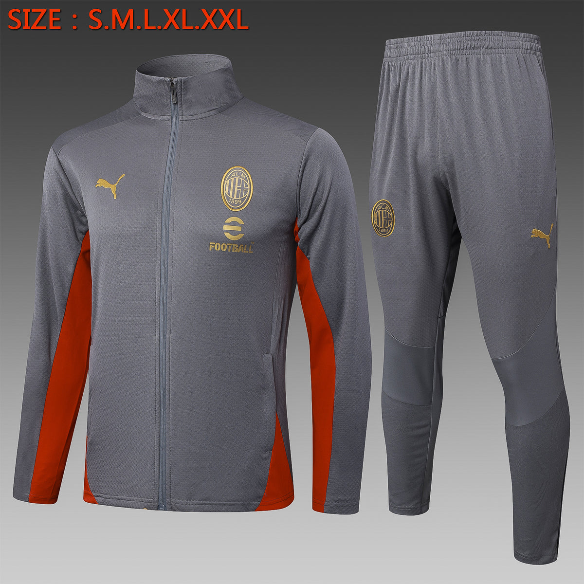 Survêtement Ensemble Jogging AC Milan 2024/25 Gris