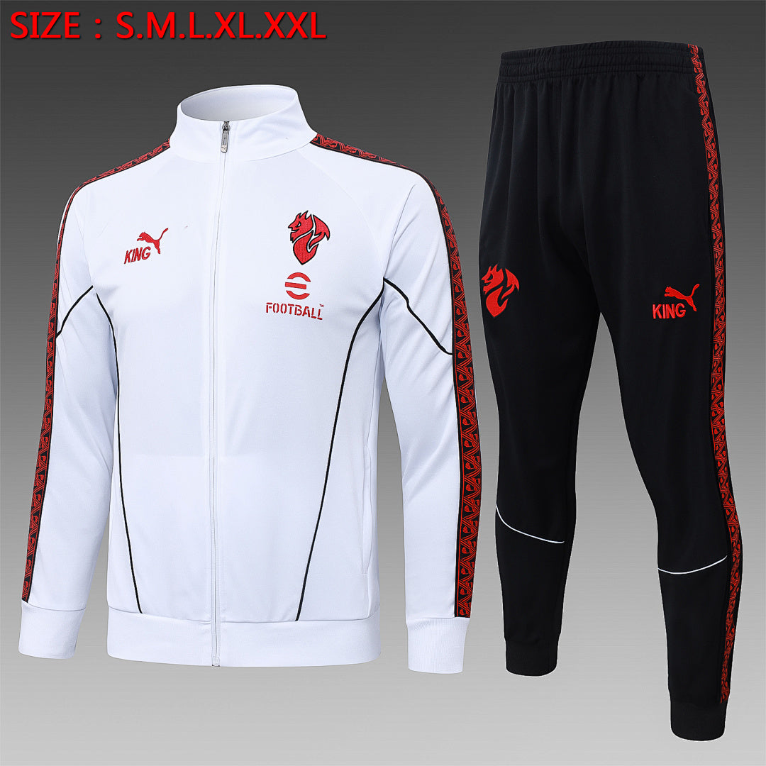 Survêtement Ensemble Jogging AC Milan Blanc 2025/26