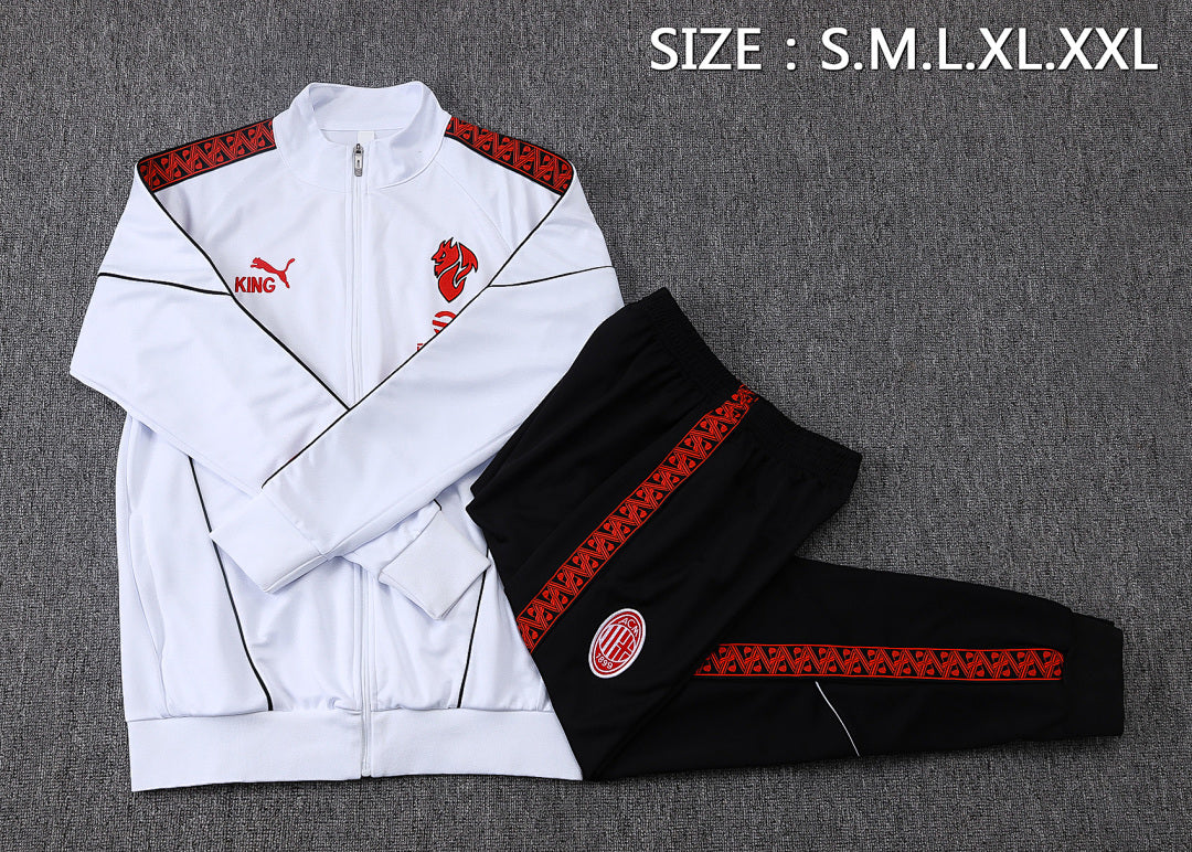 Survêtement Ensemble Jogging AC Milan Blanc 2025/26