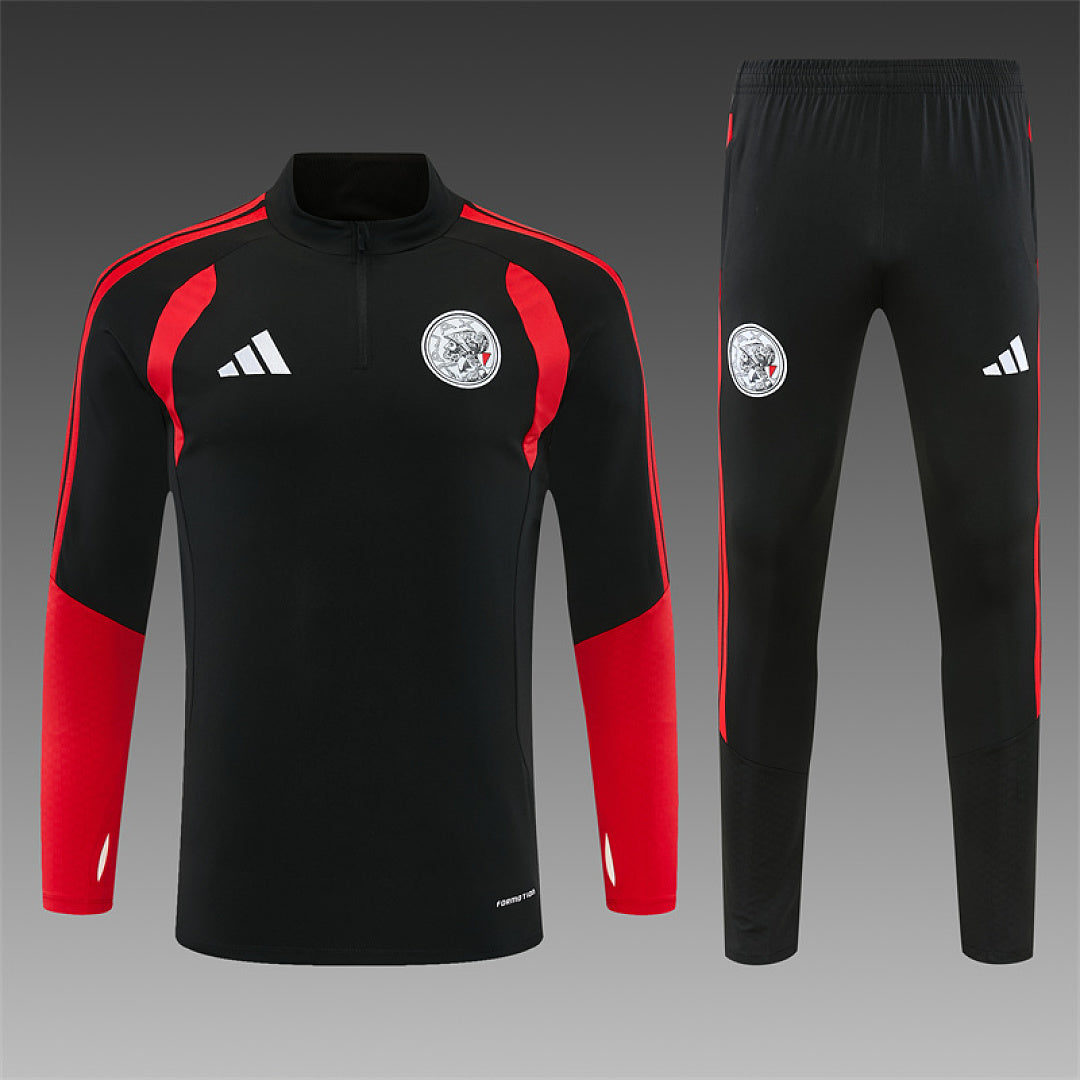 Survêtement ensemble jogging Ajax Amsterdam 2026/27 Noir - Adulte