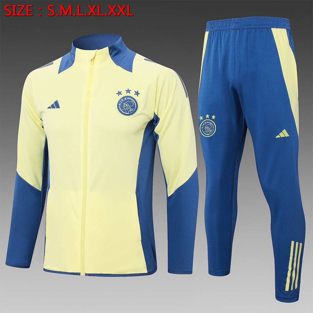 Survêtement ensemble jogging Ajax Amsterdam Jaune 2024/25