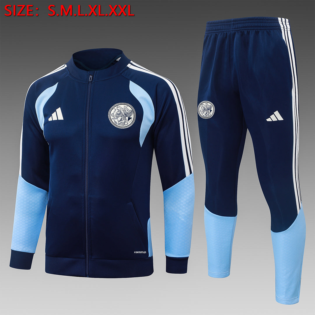 Survêtement Ensemble Jogging Ajax Bleu Foncé