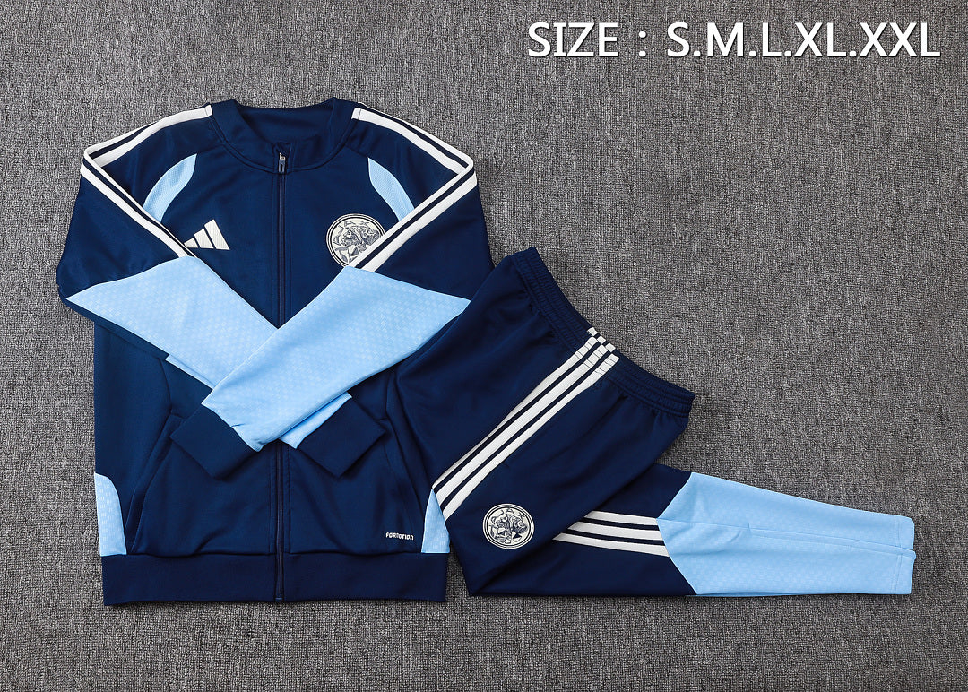 Survêtement Ensemble Jogging Ajax Bleu Foncé